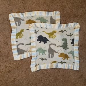 Little Unicorn Dinosaur Security Blanket